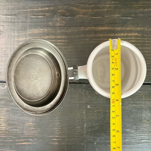 Tin Hinged Lid German Stein Marked Erbo Zinn On Back Front Inscription 125 Yr - Picture 15 of 15